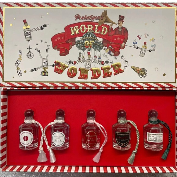 Penhaligon's World of Wonder Fragrance Collection with Red and Gold Accents - Picture 1 of 1